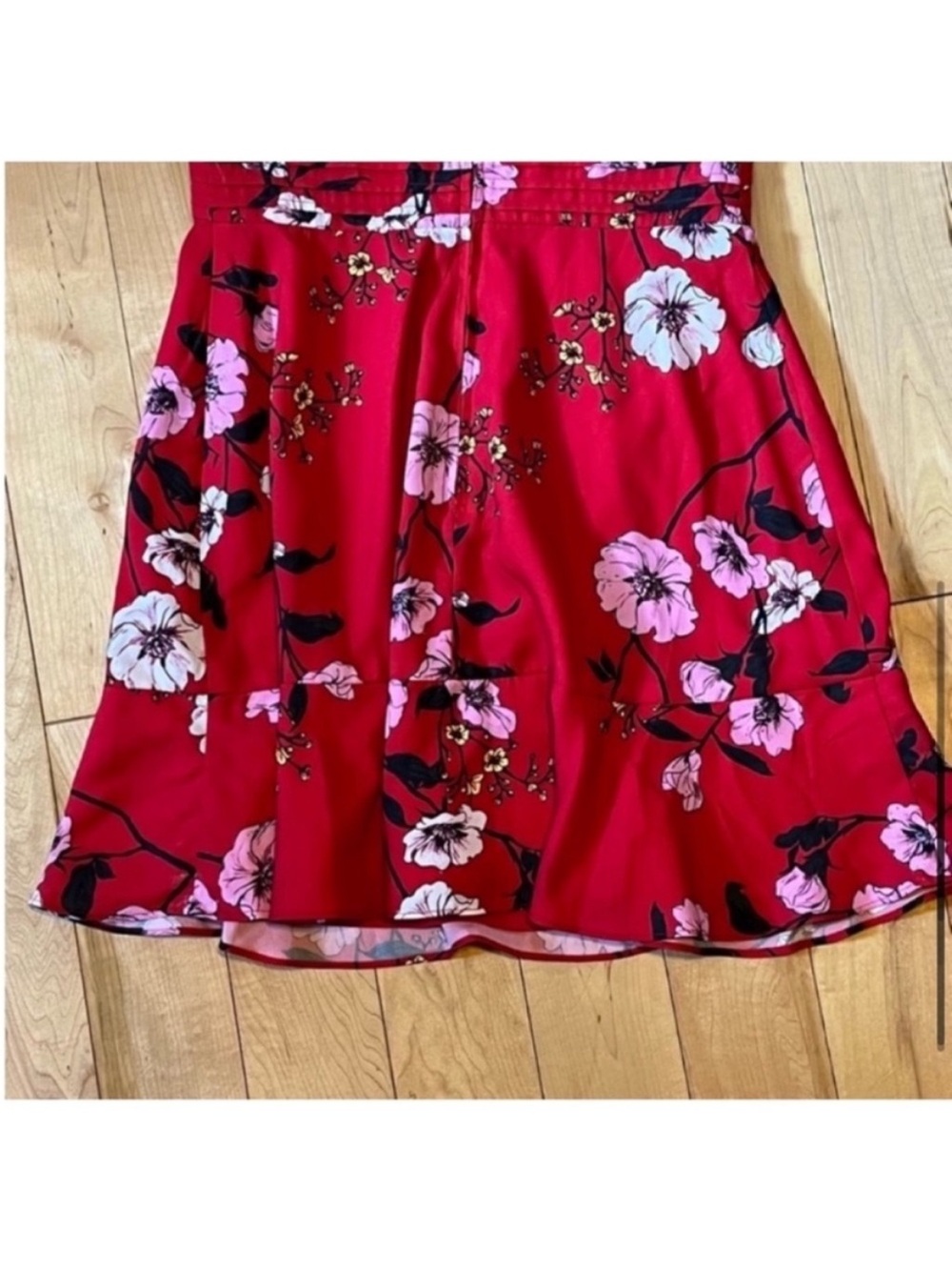 Keepsake The Label Red Ploral Darkness Mini Dress size extra small - Picture 8 of 11